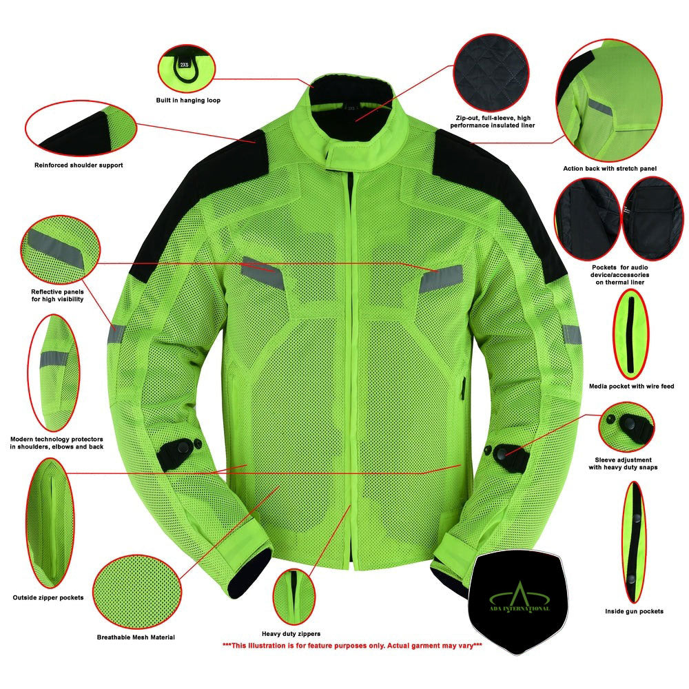Men’s Performance High-Vis Mesh Jacket