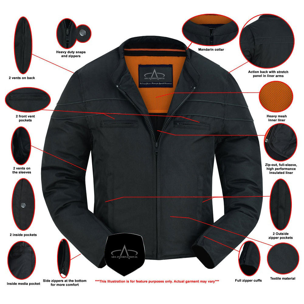 All Season Men's Textile Jacket
