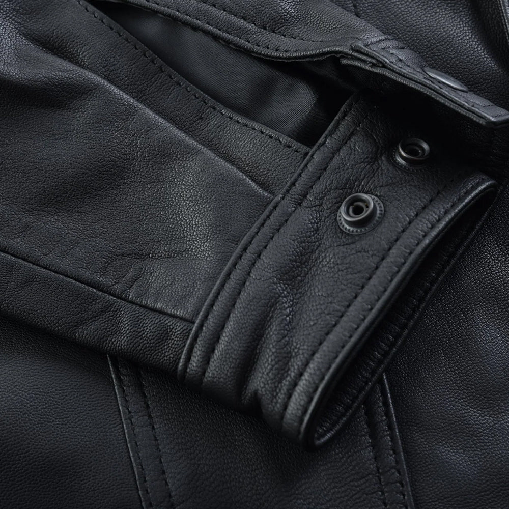 ADA770 Men's Premium Lightweight Leather Shirt