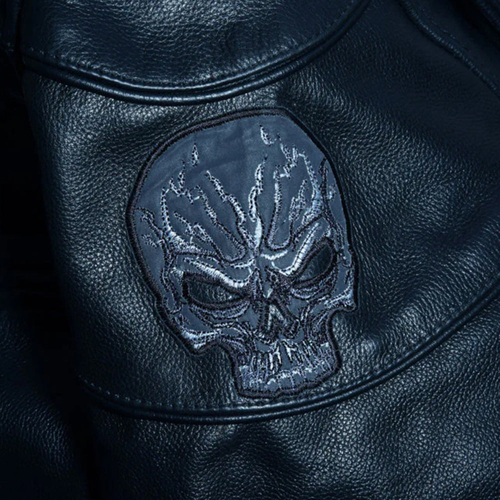 ADA700 Men's Scooter Jacket w/Reflective Skulls