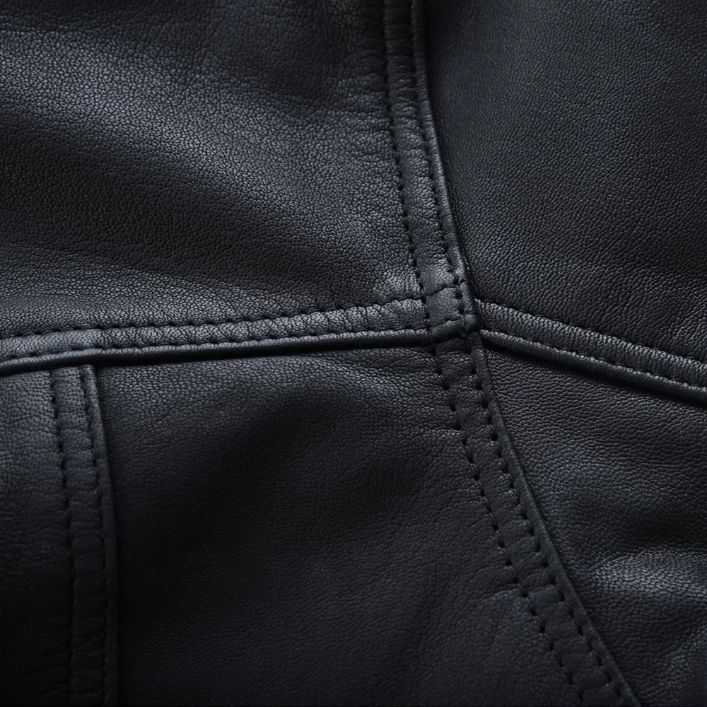 ADA770 Men's Premium Lightweight Leather Shirt