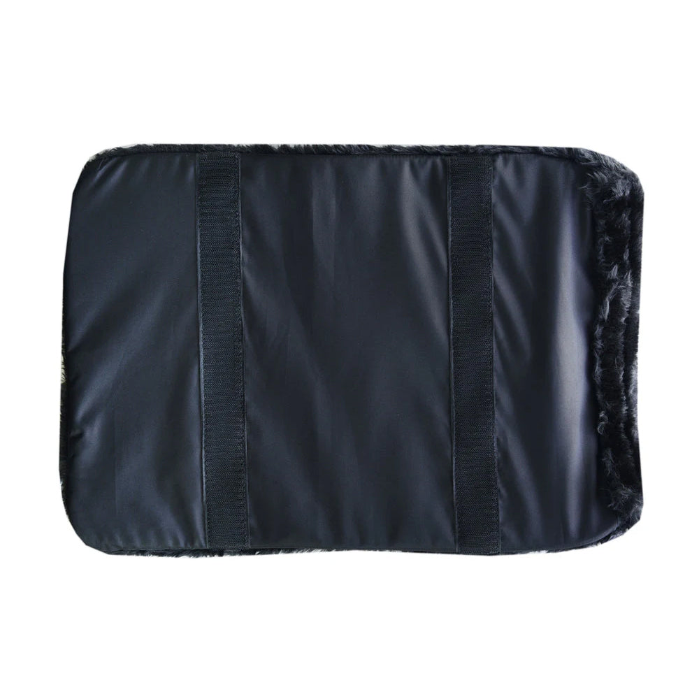 ADA388 Daniel Smart Black Heavy Duty Textile Motorcycle Pet Carrier Si