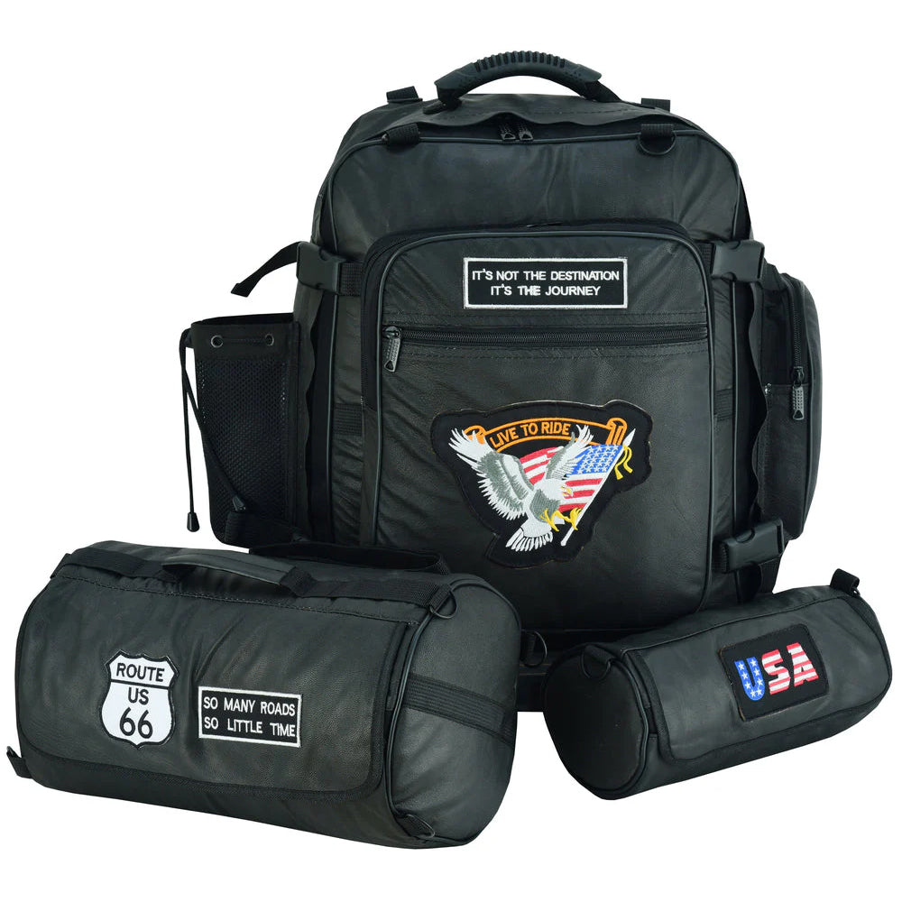 ADA370 Three Piece Sissy Bar Back Pack