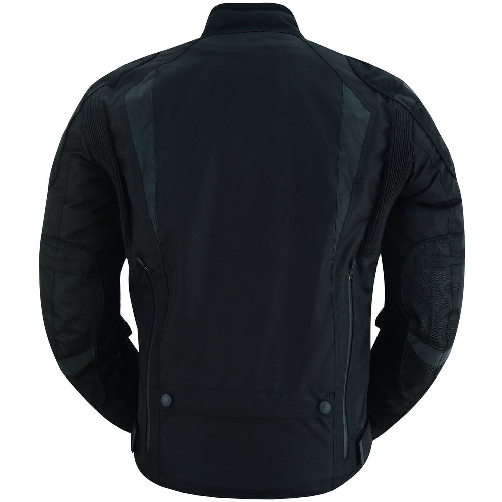 ADA4630 Blast Black Micro Mesh Waterproof Textile Jacket