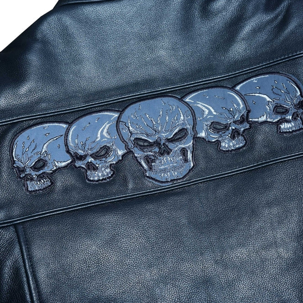 ADA700 Men's Scooter Jacket w/Reflective Skulls