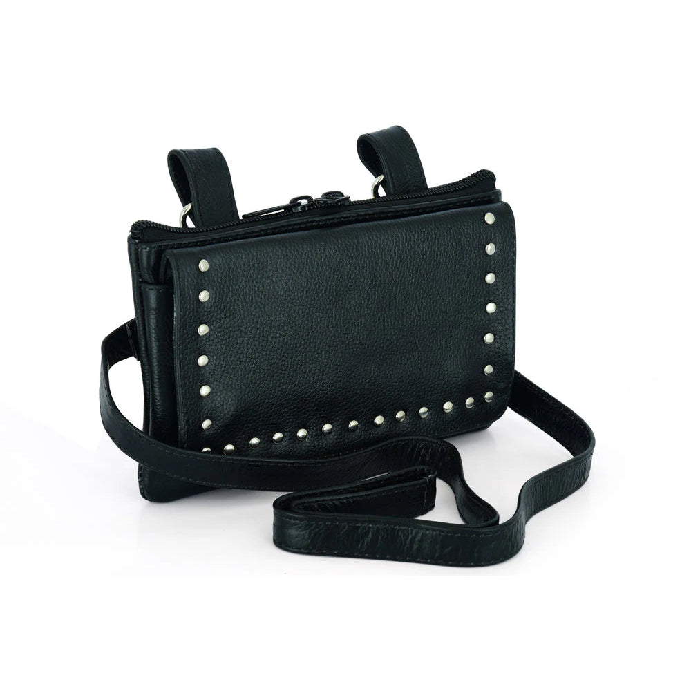 ADA8586 Leather Belt Bag - Small