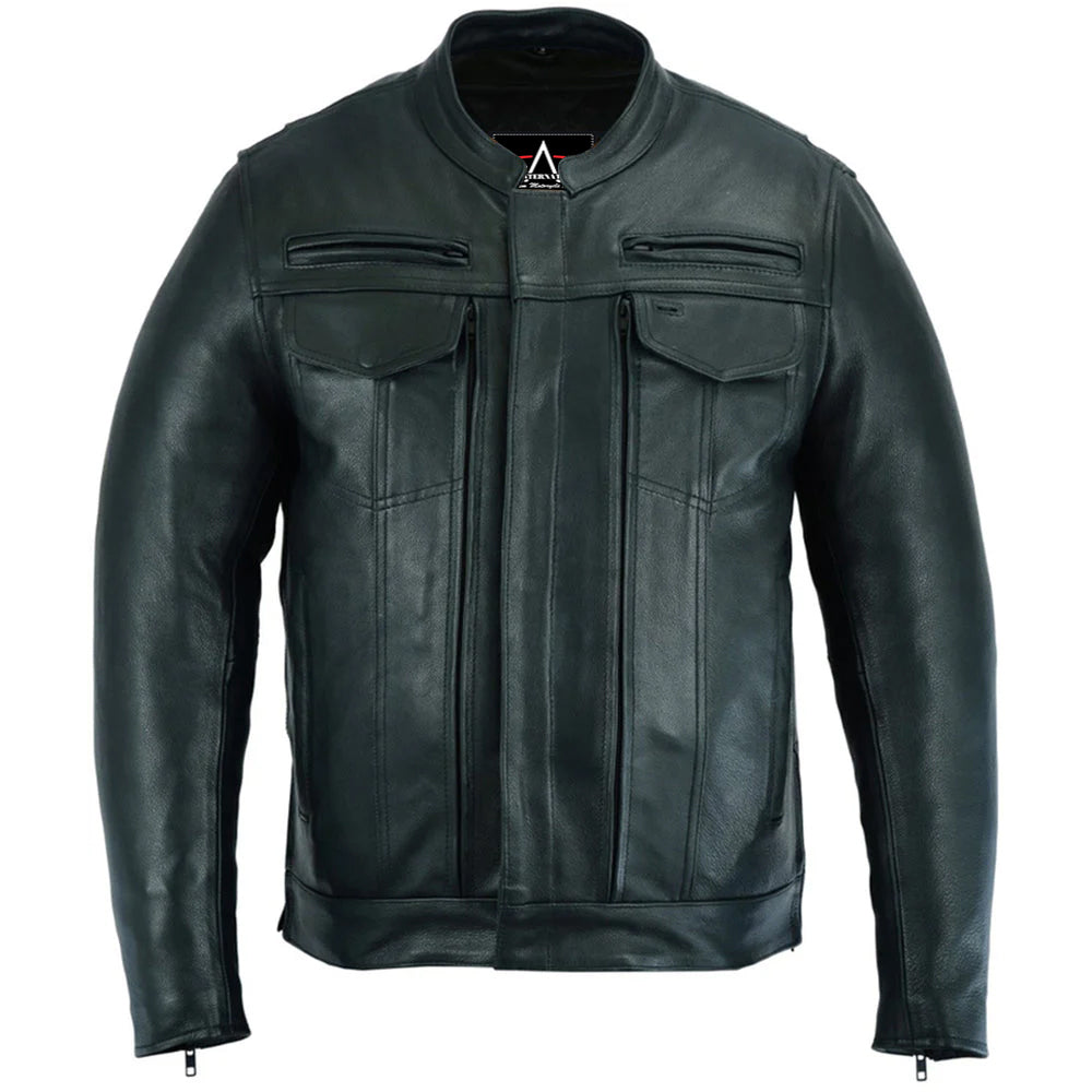 ADA787 Men's Modern Utility Style Jacket