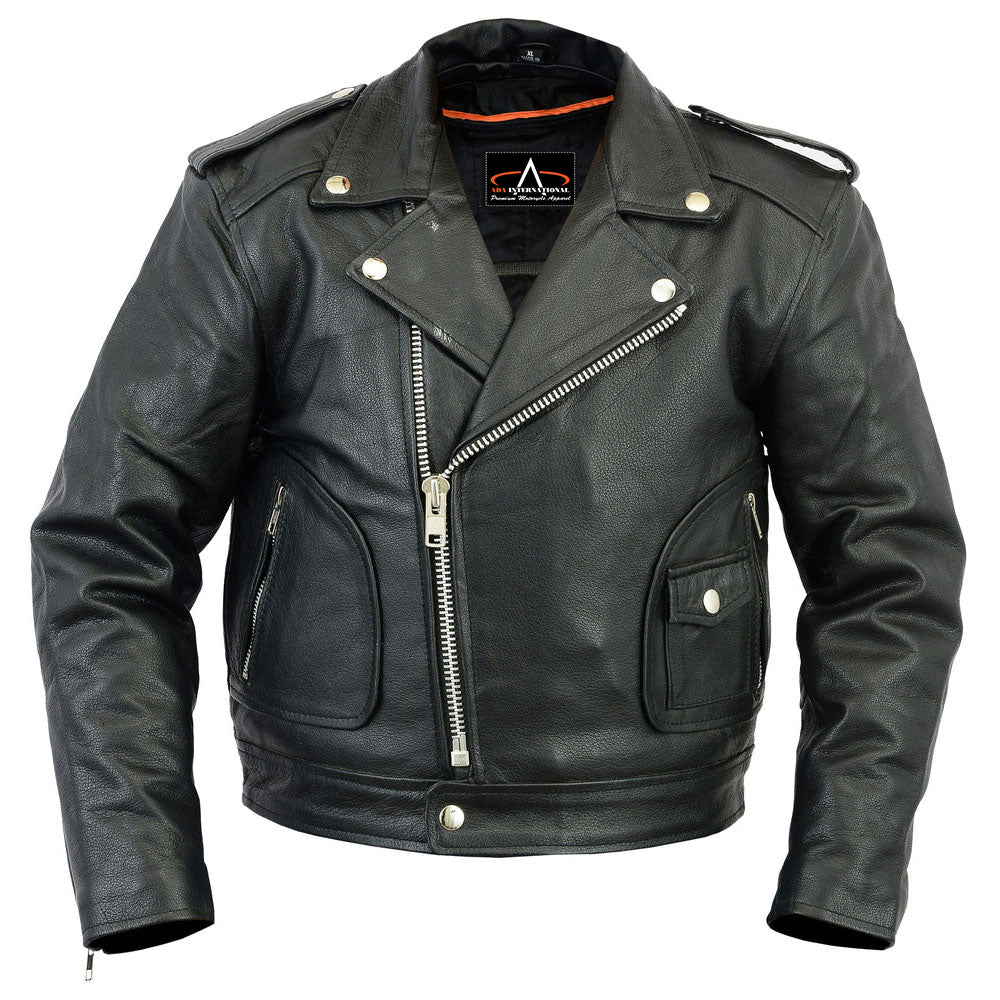 ADA1722 Unisex Kids M/C Style Jacket