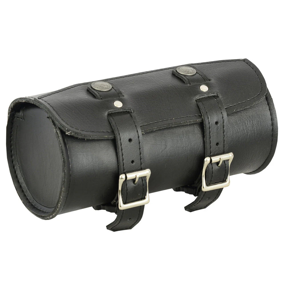 ADA4050 Premium Small Leather Round Tool Bag