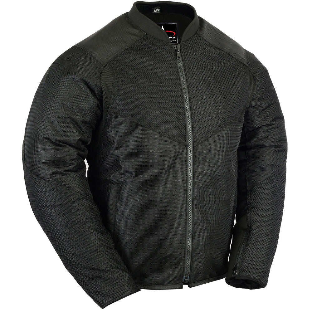 ADA760 Men's Sporty Mesh Riding Jacket