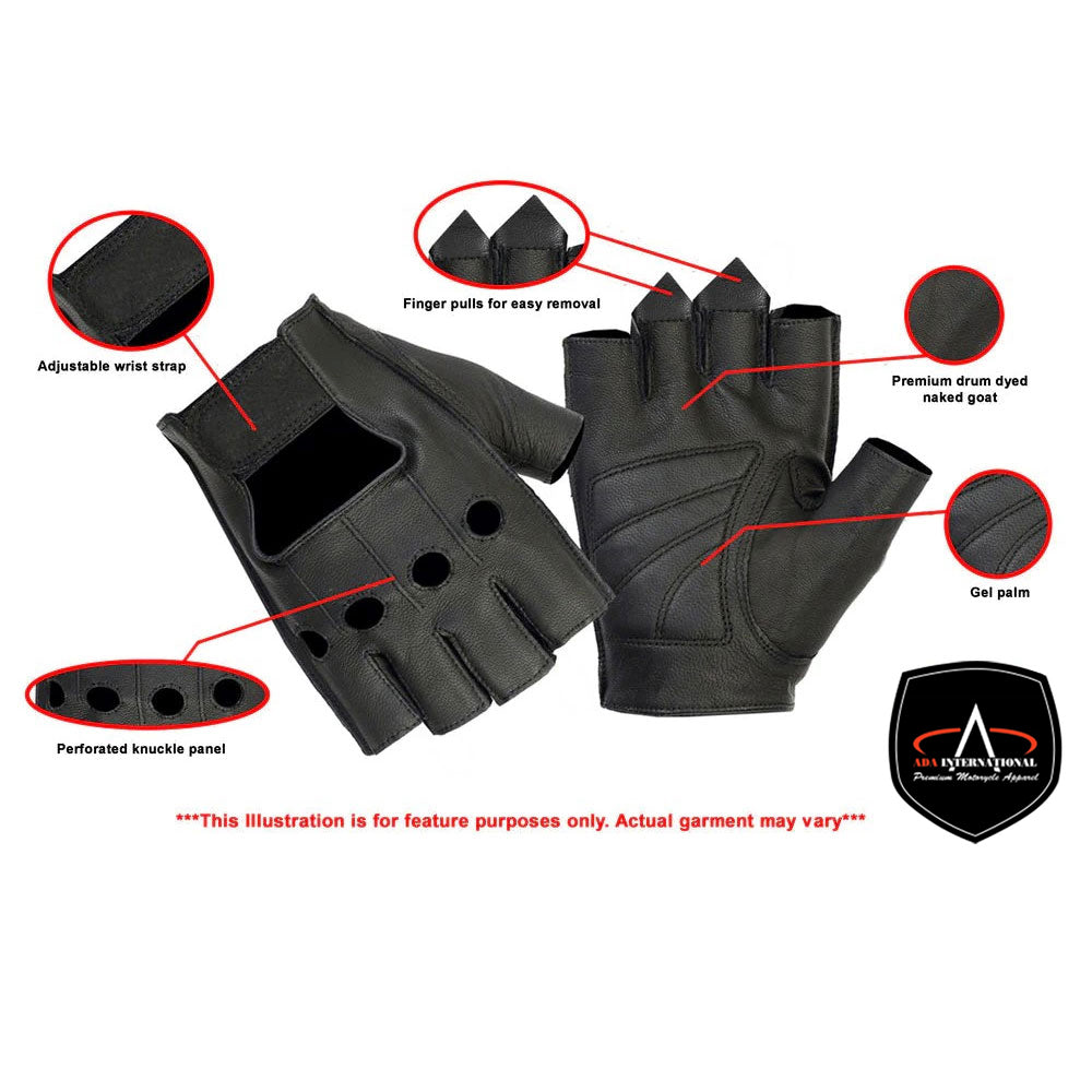 ADA61 Premium Fingerless Glove