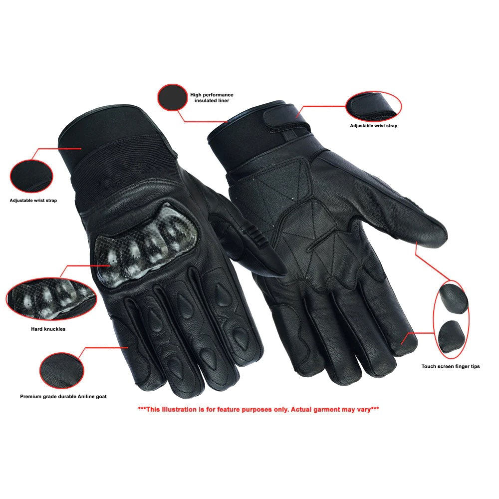 ADA2492 Leather/Textile Performance Glove
