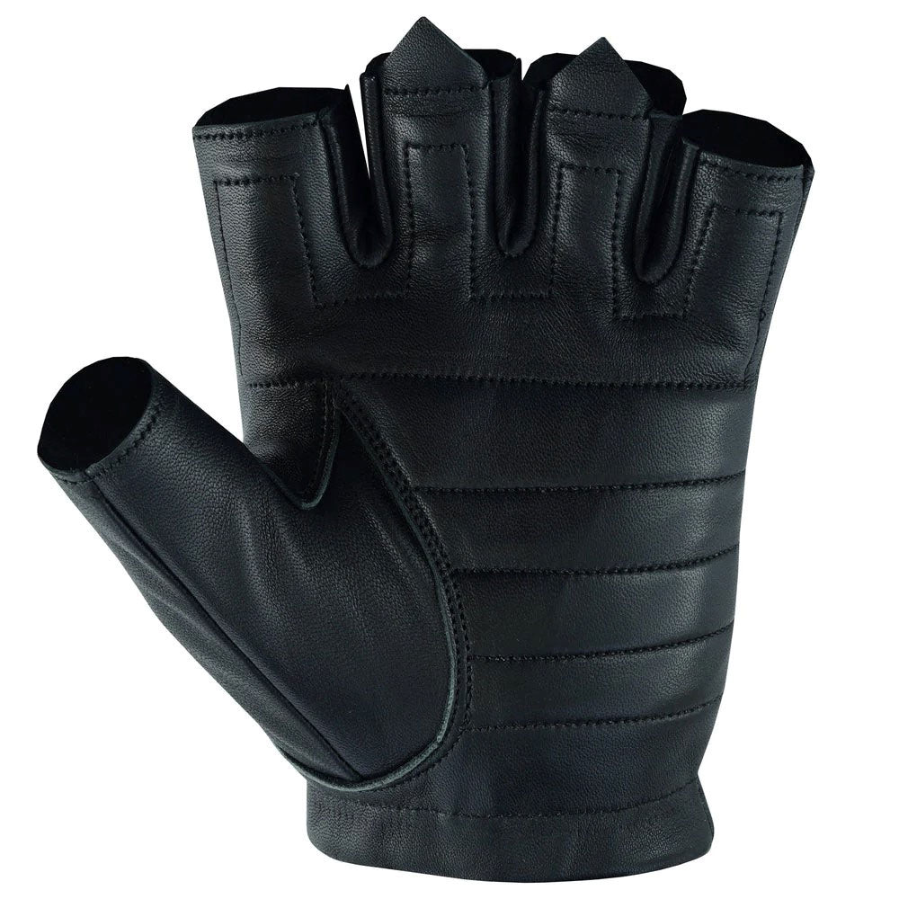 ADA26 Men's Hardy Deer Skin Fingerless Glove