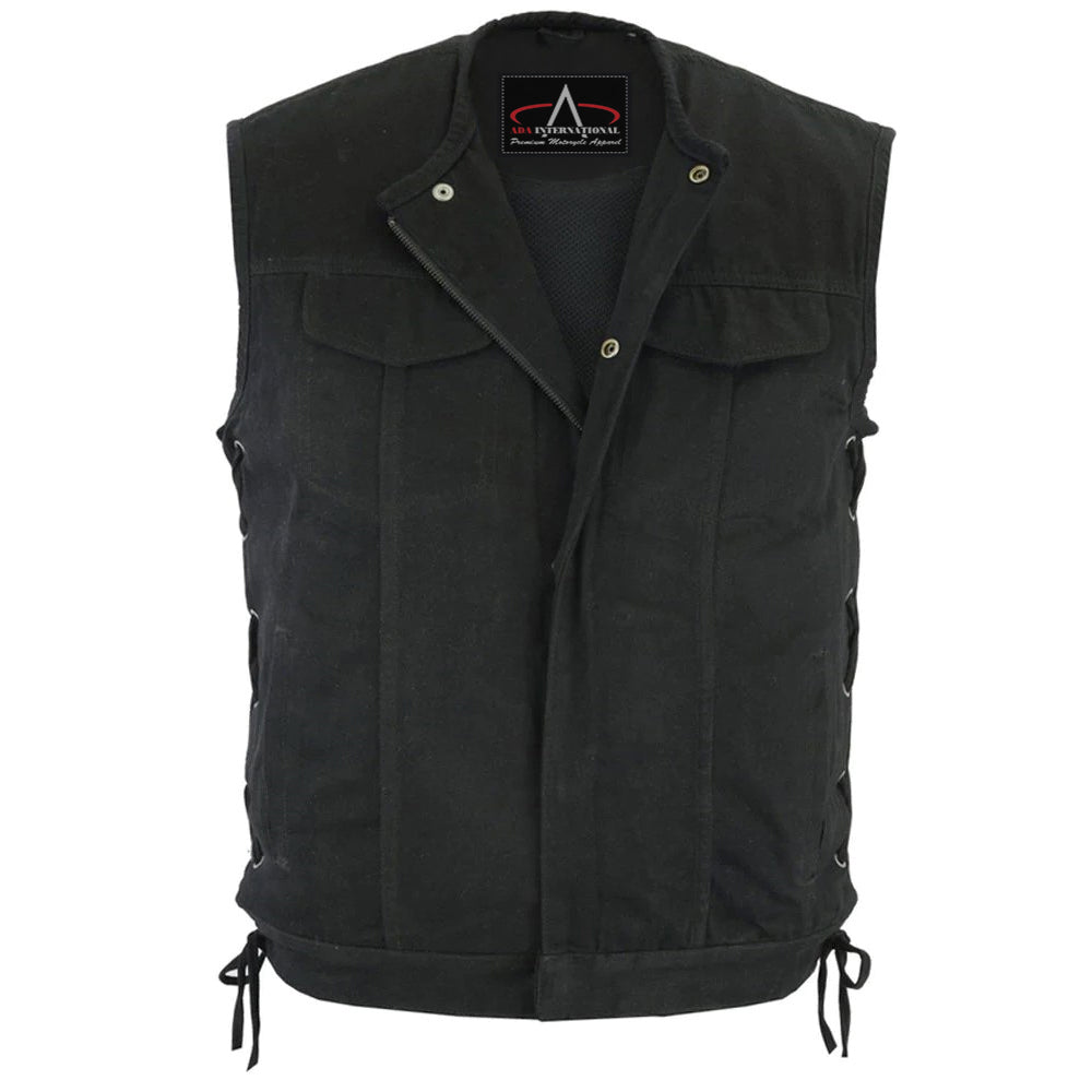 ADA978 Denim Material, Upgraded Style Gun Pockets, All black construct