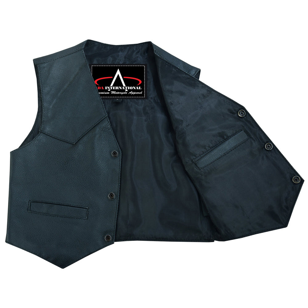 ADA1744 Toddler Traditional Style Plain Side Vest