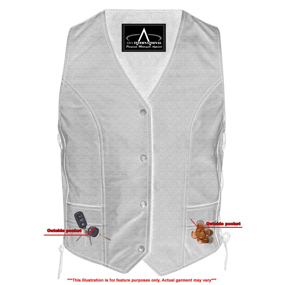 ADA271 Women's Stylish Full Cut Vest