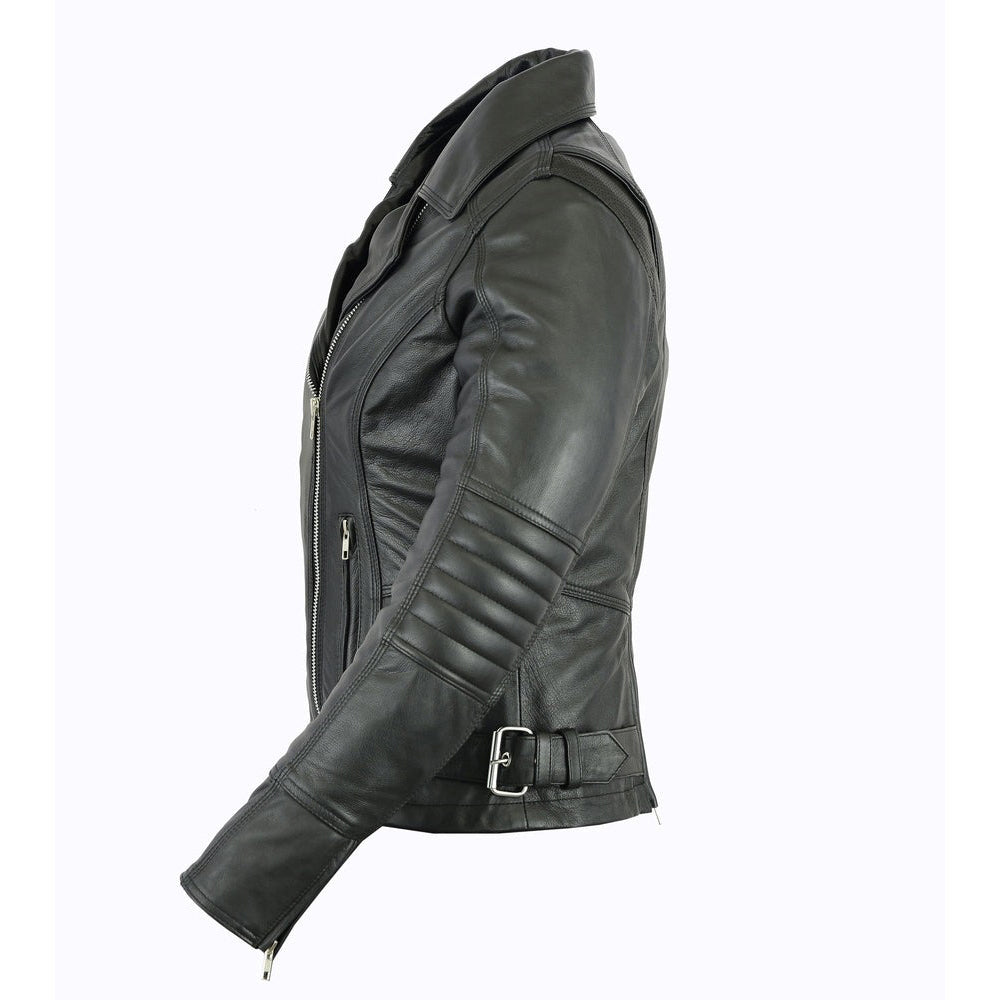ADA835 Women's Updated Lightweight Stylish M/C Jacket