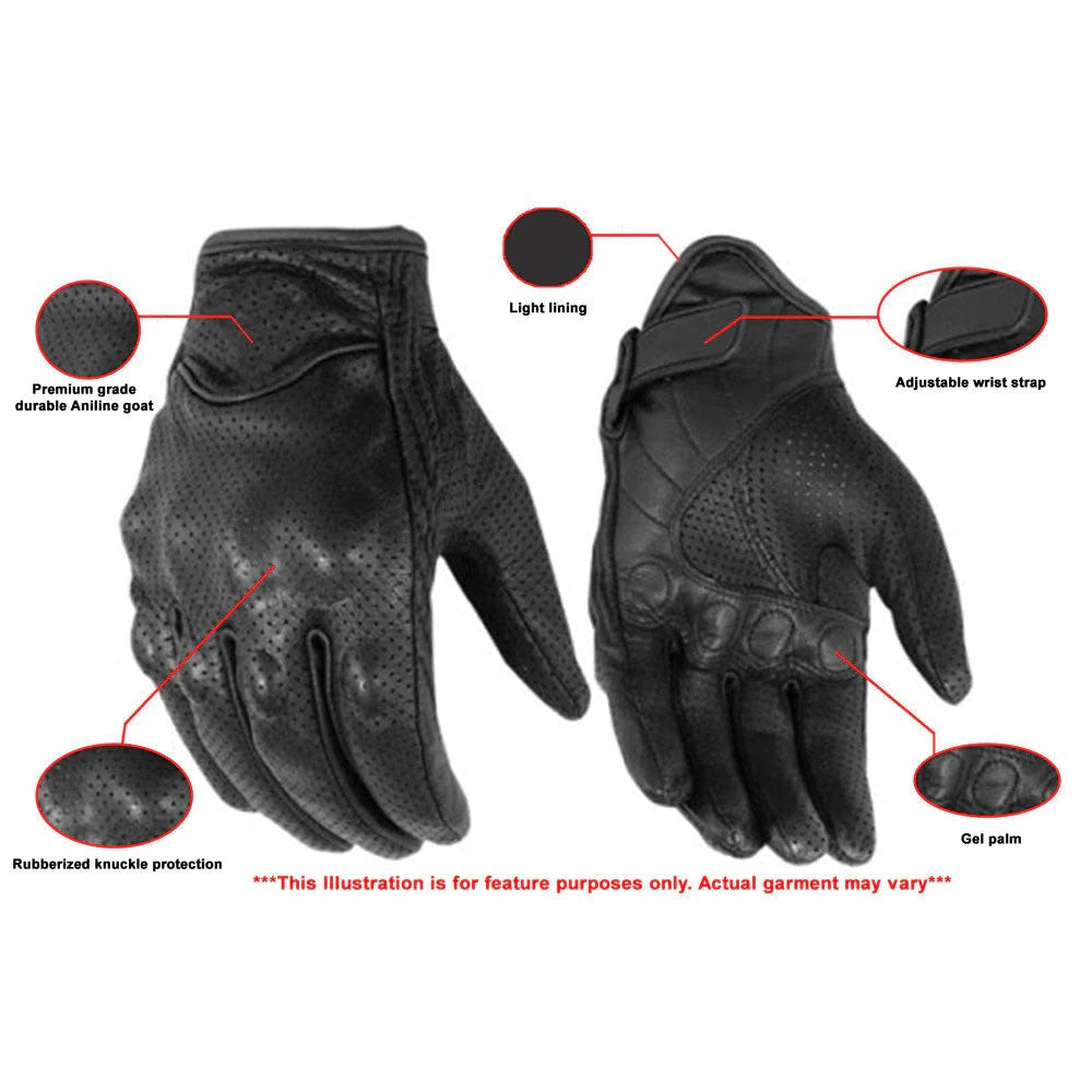 ADA76 Perforated Sporty Glove