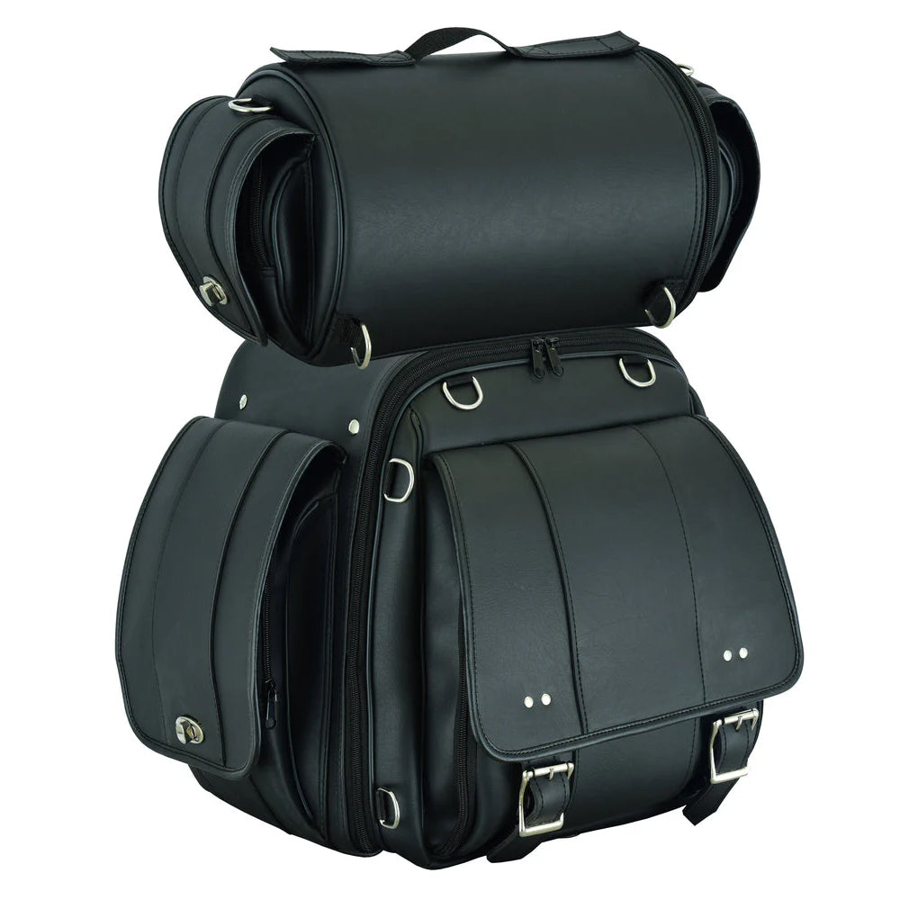 ADA377 Modernized Cruising Sissy Bar Bag