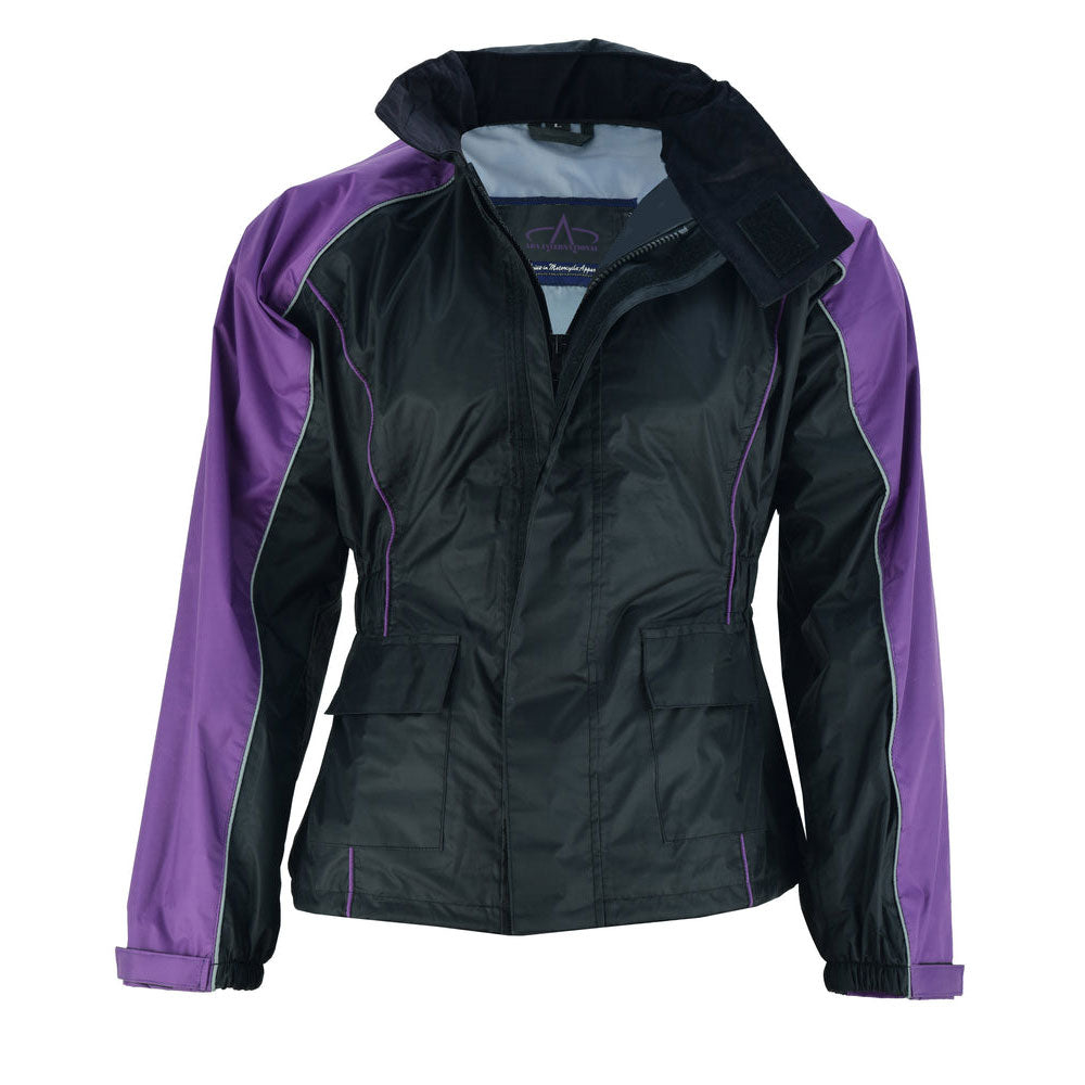 ADA575PU Women's Rain Suit (Purple)