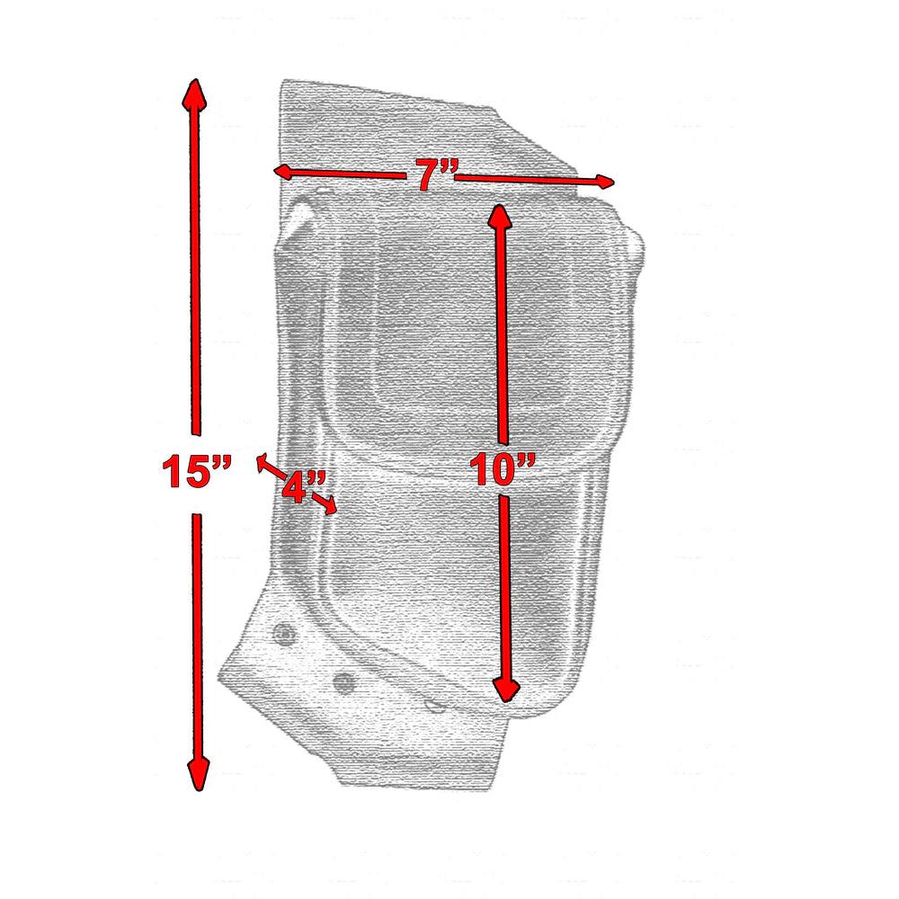 ADA5827L Crash Bar Bag - Left Side