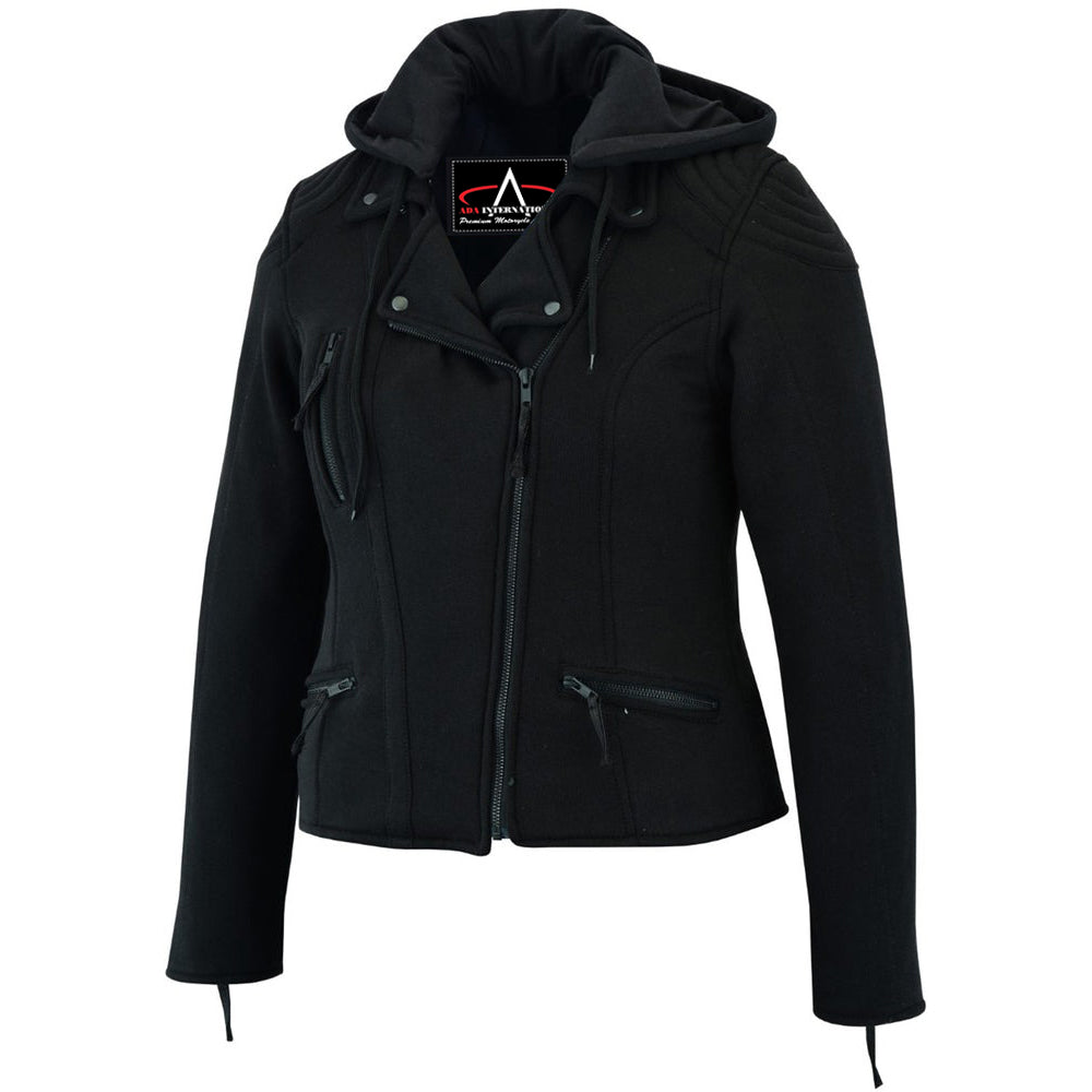 ADA825 Women's Operative Windproof Reinforced Motorcycle Jacket