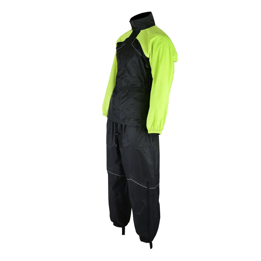ADA592HV Rain Suit (Hi-Viz Yellow)