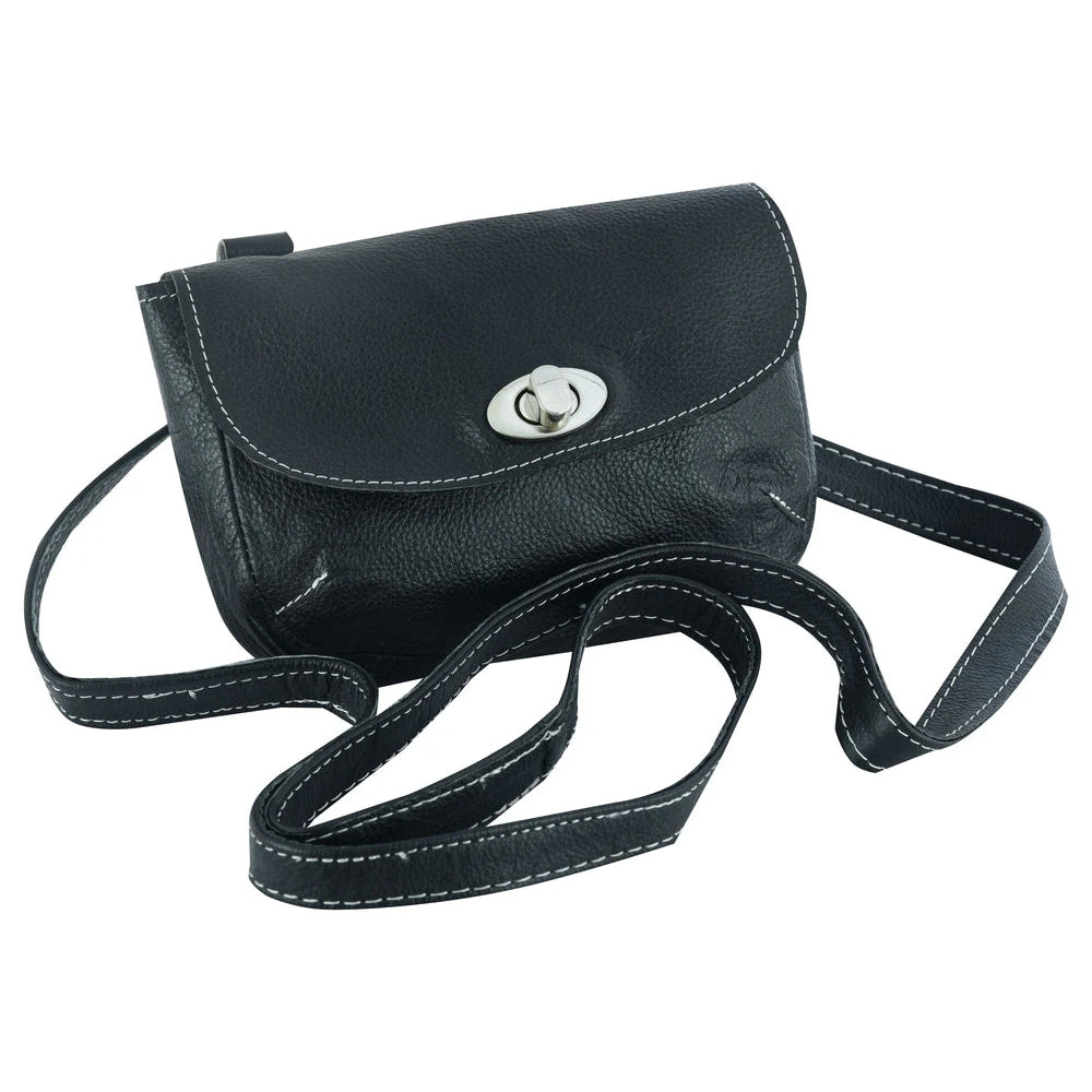 ADA8586 Leather Belt Bag - Small