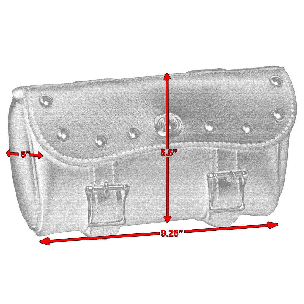 ADA5602S Two Strap Tool Bag w/ Studs