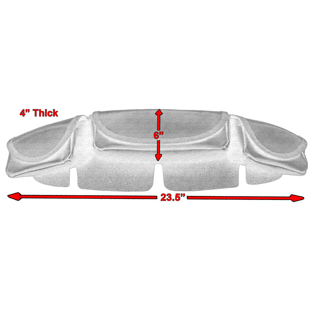 ADA5809 Three-Pocket Windshield Bag