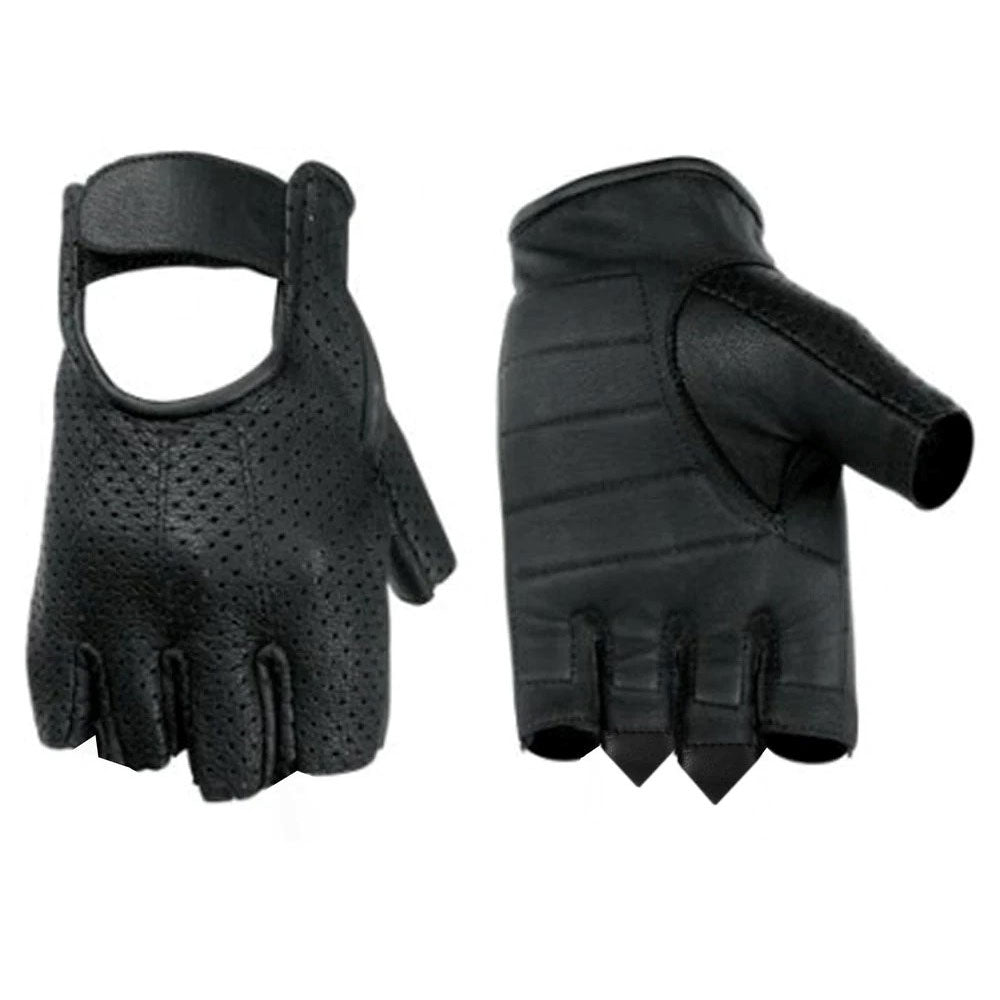 ADA14 Perforated Fingerless Glove