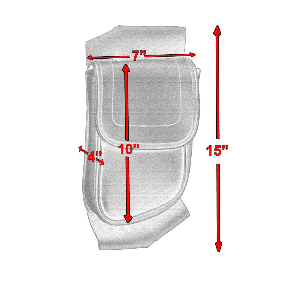 ADA5827R Crash Bar Bag - Right Side