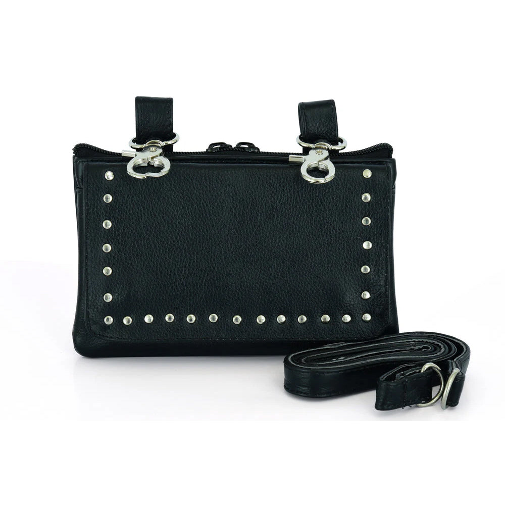 ADA8586 Leather Belt Bag - Small