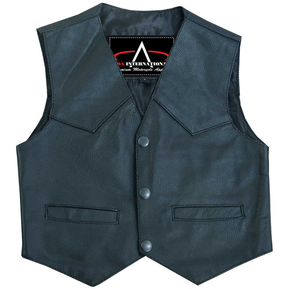 ADA1744 Toddler Traditional Style Plain Side Vest