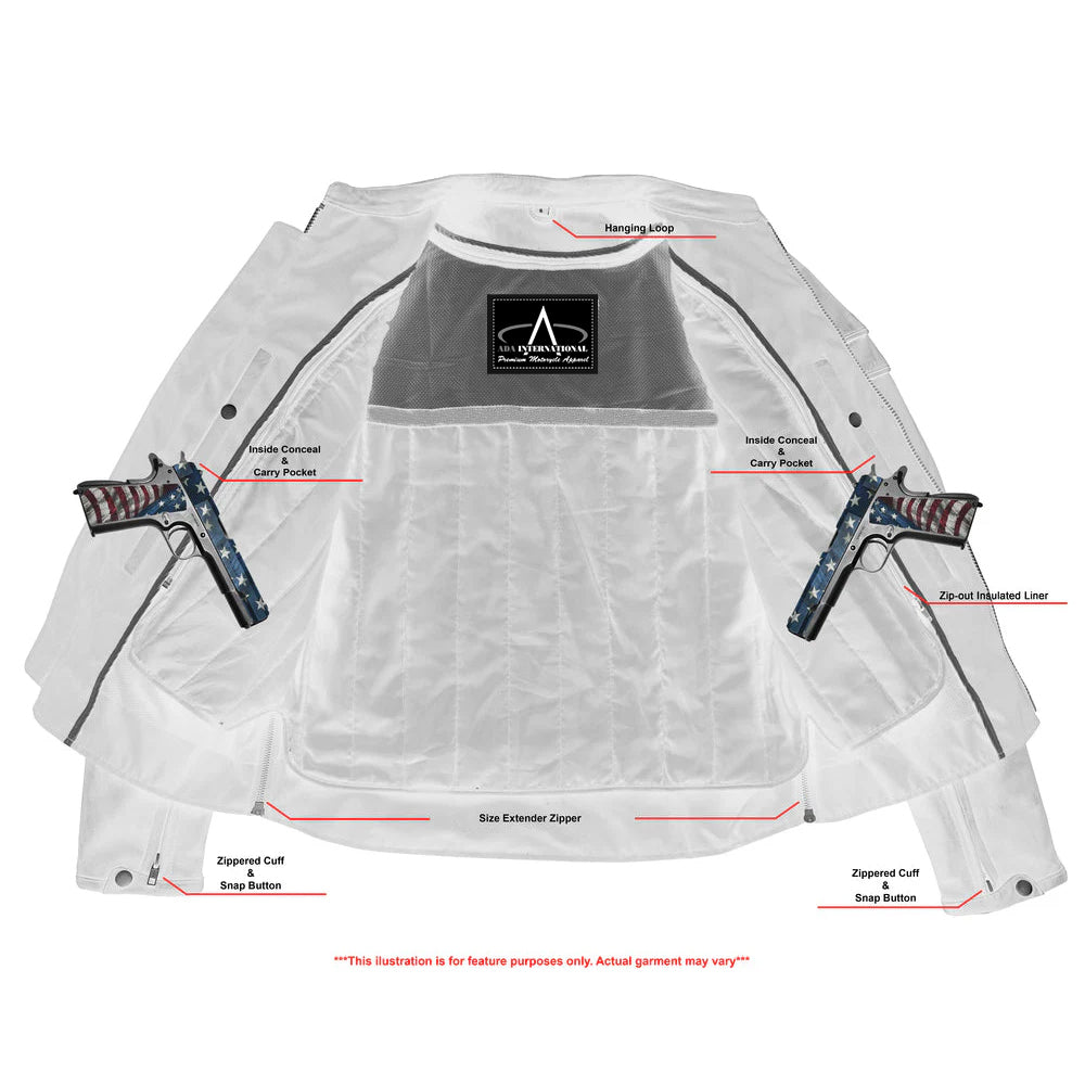 ADA701 Men's Sporty Scooter Jacket