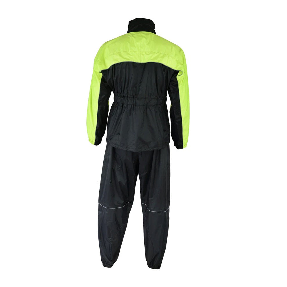 ADA592HV Rain Suit (Hi-Viz Yellow)