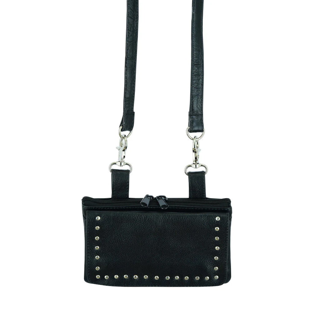 ADA8586 Leather Belt Bag - Small