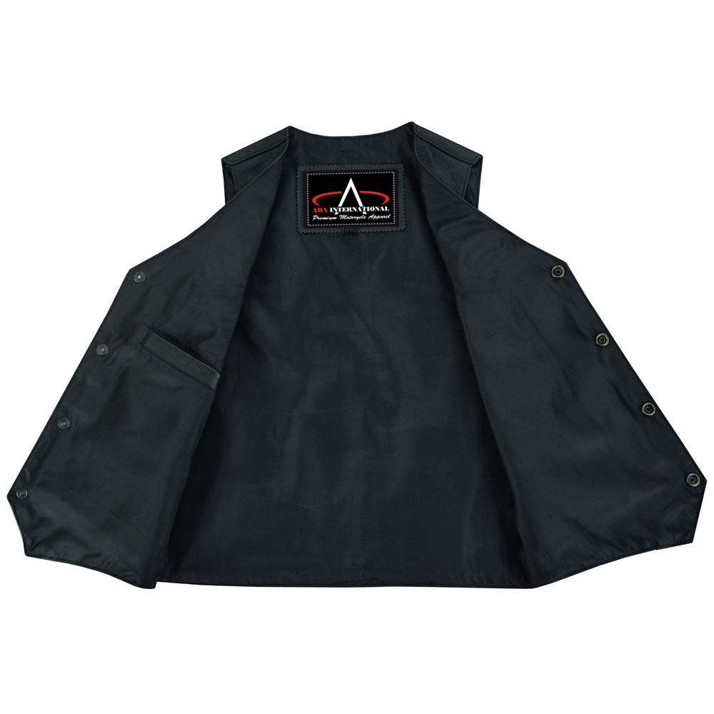 ADA1725 Kids Traditional Style Plain Side Vest