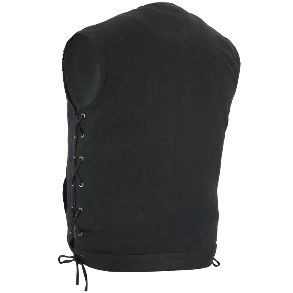 ADA978 Denim Material, Upgraded Style Gun Pockets, All black construct