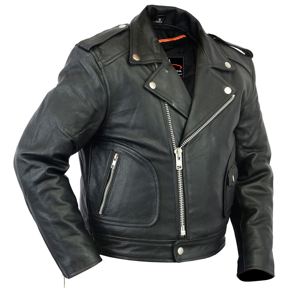 ADA1722 Unisex Kids M/C Style Jacket