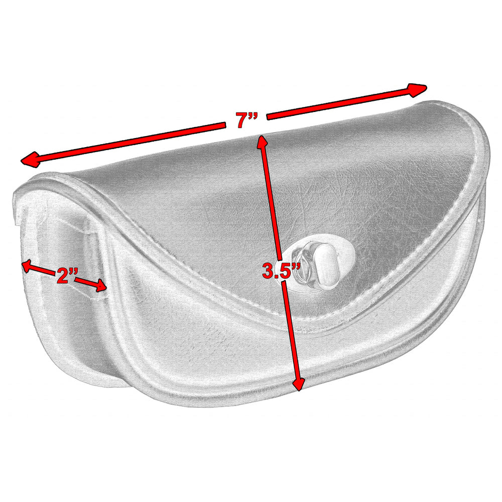 ADA5805 Premium Synthetic Leather Small Windshield Bag