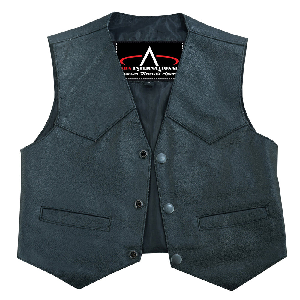 ADA1744 Toddler Traditional Style Plain Side Vest