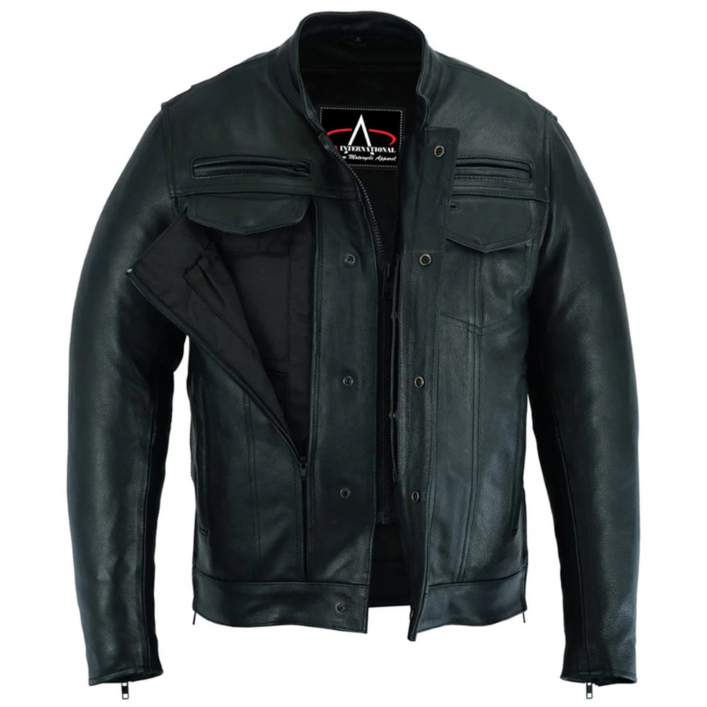 ADA787 Men's Modern Utility Style Jacket