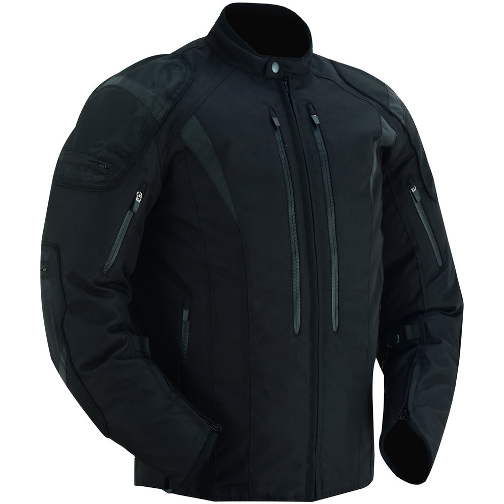 ADA4630 Blast Black Micro Mesh Waterproof Textile Jacket
