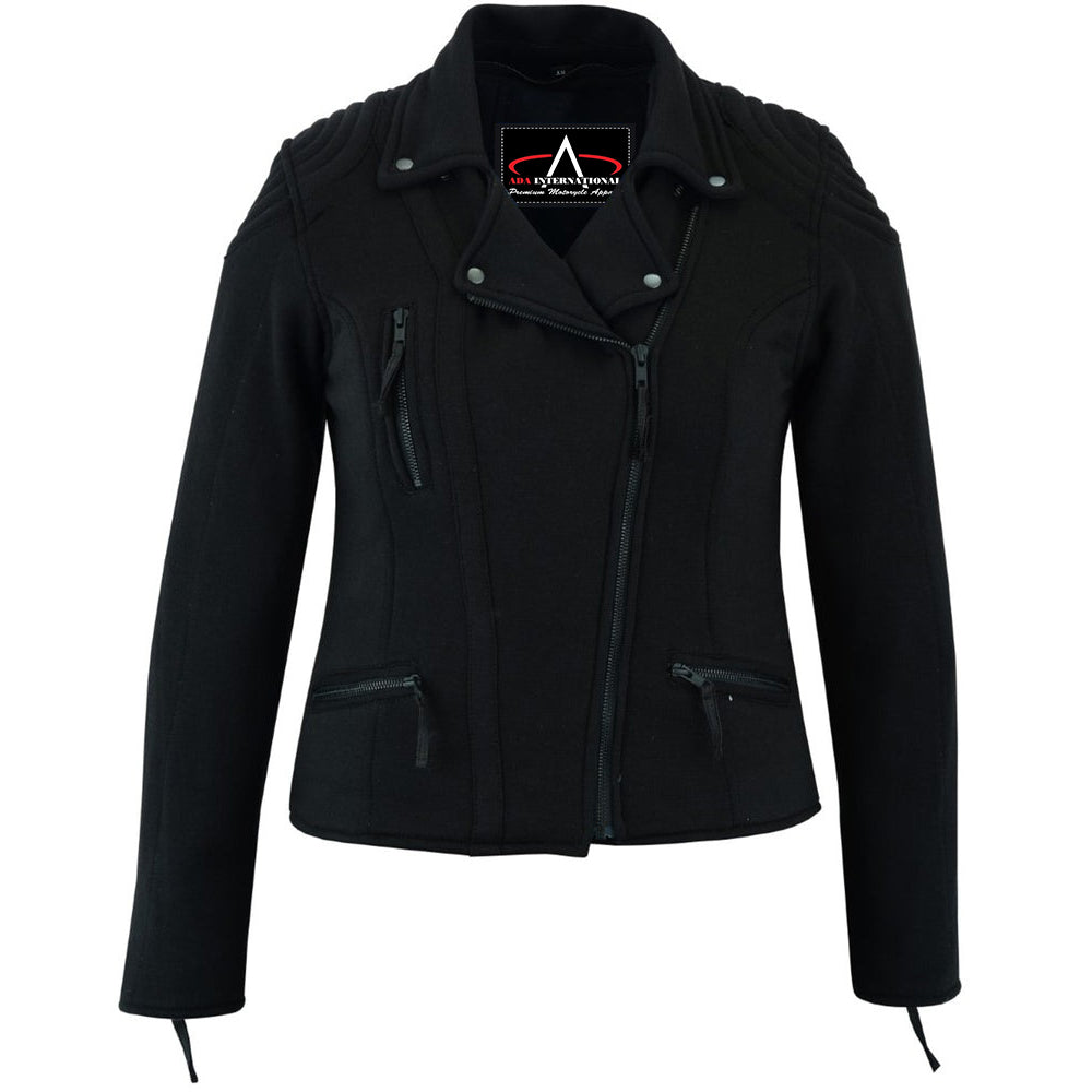 ADA825 Women's Operative Windproof Reinforced Motorcycle Jacket