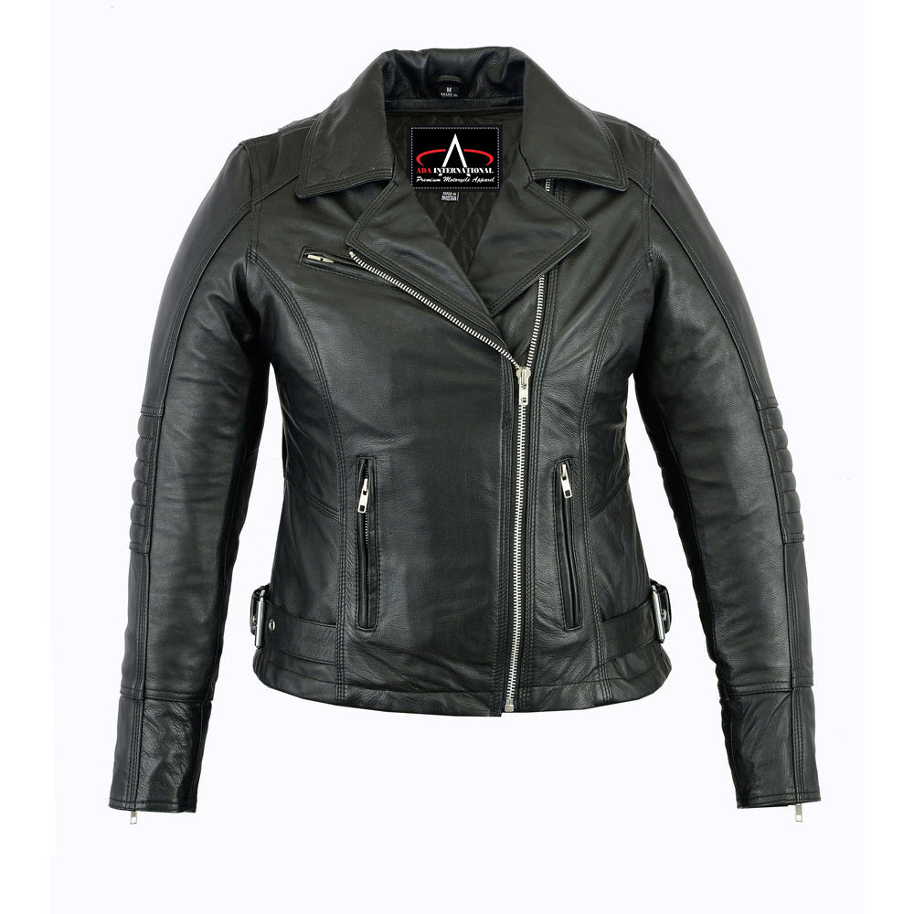 ADA835 Women's Updated Lightweight Stylish M/C Jacket