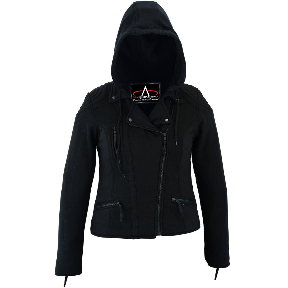 ADA825 Women's Operative Windproof Reinforced Motorcycle Jacket