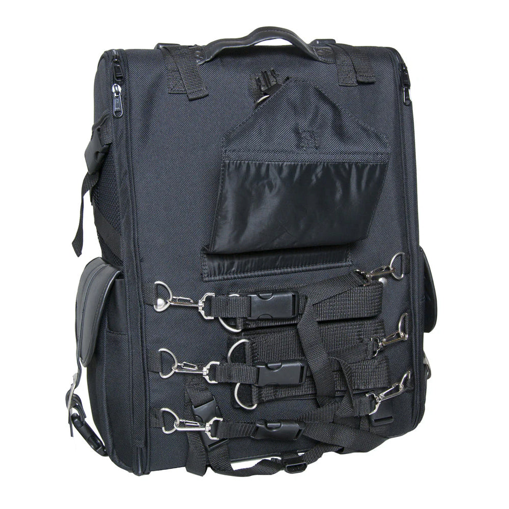 ADA391S Updated Touring Sissy Bar Bag w/ Studs