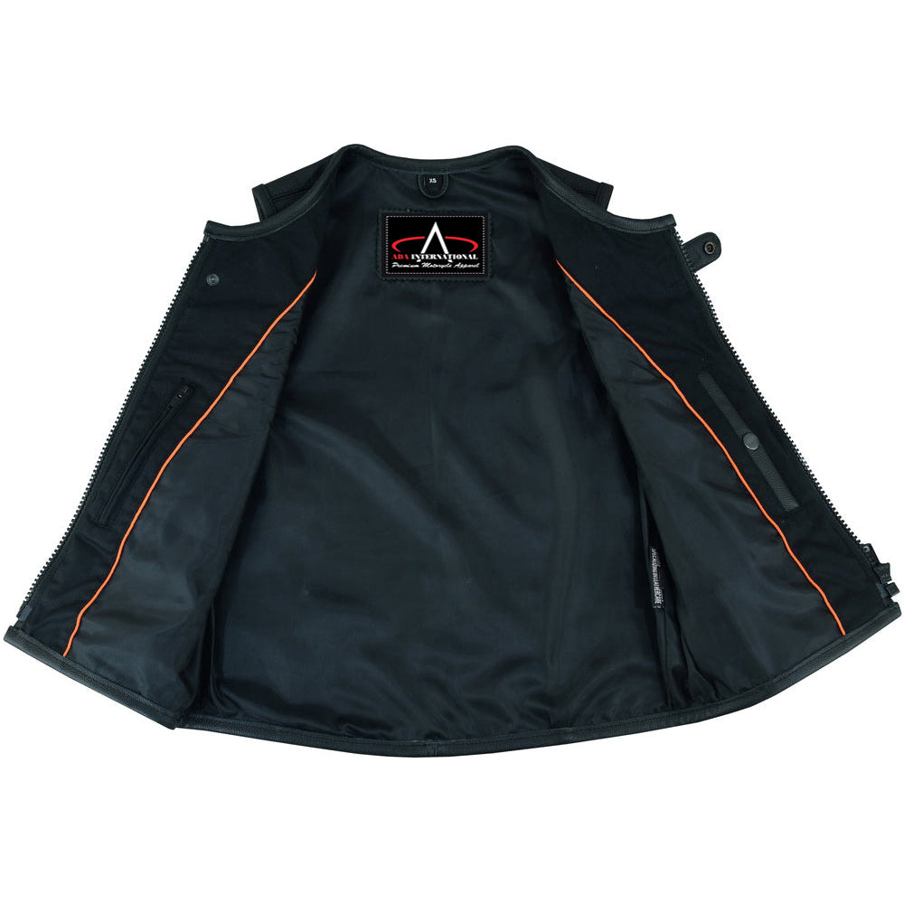 ADA200 Women's Updated SWAT Team Style Leather Vest