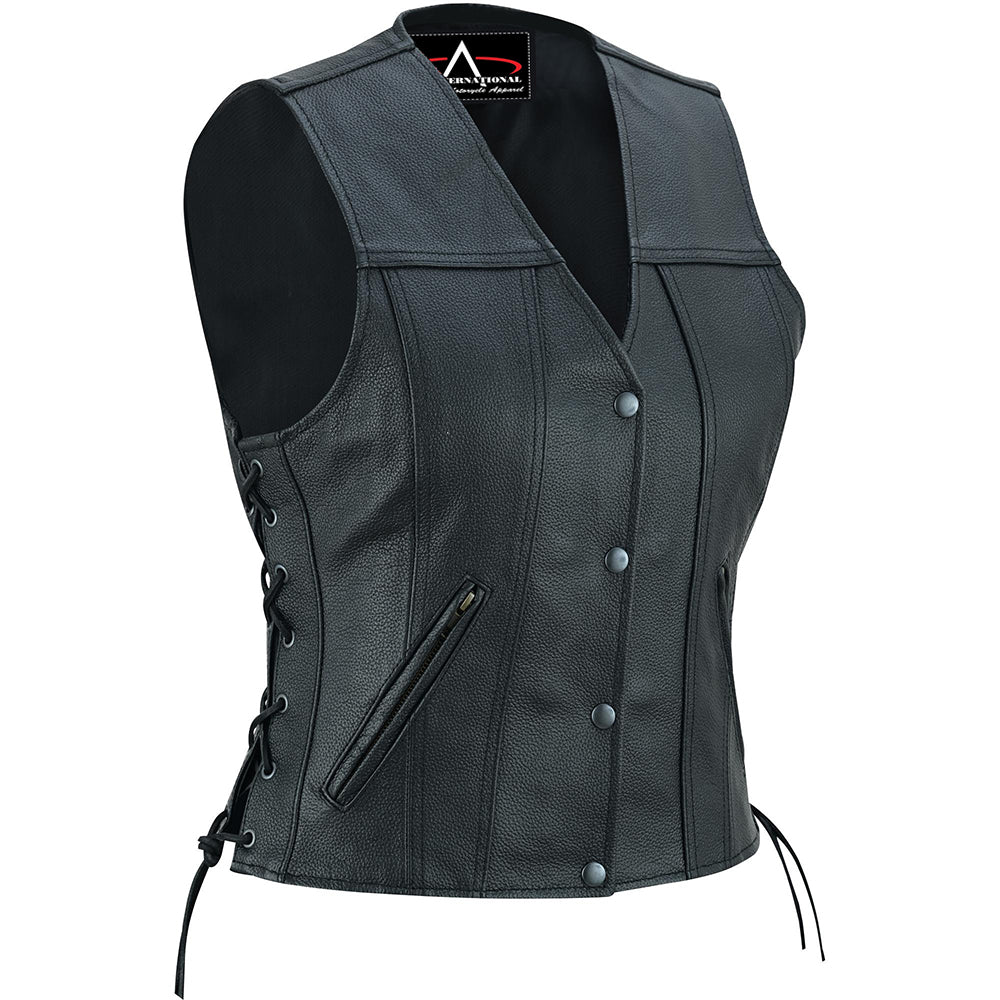 ADA203 Her Miles Single Panel Vest with Smart Access Pocket